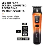 Kemei KM-037 Professional Hair Trimmer with Disply – Thumbnail 3