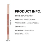 Beauty Glazed 101 Waterproof And Long Lasting Lipliner Nude Color – Thumbnail 2