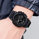 SKMEI 1688 Fashion Sport Waterproof Rubber Analog Digital Men's Watch – Dial Color: Black, Strap Color: Black – Thumbnail 5