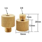 2PCS Camera Screw 1/4 to 3/8 Inch Conversion Screw Quick Release Screw Mount Adapter – Thumbnail 4