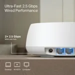 TP-Link Deco BE25 BE5000 Dual-Band WiFi 7 Mesh Router (2-Pack) – Thumbnail 3