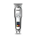 VGR V-290 Professional Hair Trimmer with LED Display For Men – Color: Silver – Thumbnail 2
