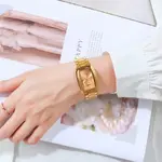 SKMEI 1400 Premium Stainless Steel Analog Luxury Women's Watch – Dial Color: Gold, Strap Color: Gold  – Thumbnail 2