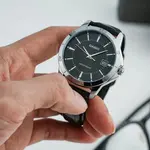 CASIO MTP-V004L-1AUDF Classic Leather Strap Stainless Steel Men's Analog Quartz Watch – Dial Color: Black, Strap Color: Black – Thumbnail 2