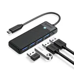 ORICO PAPW4A-U3 PW SERIES 4-PORT USB 3.0 HUB Black – Thumbnail 1
