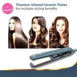 Philips BHS397 Kerashine Titanium Plate Hair Straightener – Thumbnail 3