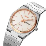 Skmei 9288 Zinc Alloy Luxury Material Men's Watch – Dial Color: White, Strap Color: Silver – Thumbnail 2