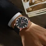 Curren 8422 Luxury Stainless Steel Quartz Analog Casual Style Fashion Men's Watch – Dial Color: Black, Strap Color: Black – Thumbnail 4