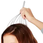 Stainless Steel Octopus Relaxing Scalp Massager – Thumbnail 1