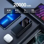 Joyroom JR-QP192 Fashionable Large LED Digital Display Power Bank  – Thumbnail 2