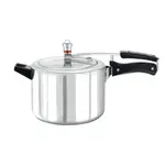 Hamko Food Grade Stainless Steel Body Pressure Cooker – Color: Silver, Capacity: 2.5 L – Thumbnail 1