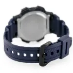 Casio AE-1000W-1AVDF Youth World Time Water Resistant Multifunctional Digital Watch  – Dial Color: Silver, Strap Color: Blue – Thumbnail 4