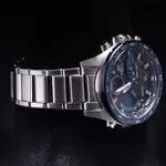 Casio ECB-900DB-1ADR Edifice Bluetooth Stainless Steel Tough Solar Men’s Watch – Dial Color: Blue, Strap Color: Silver – Thumbnail 3