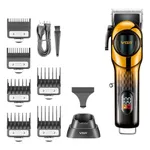 VGR V-166 Professional Hair Clipper Trimmer for Men – Color: Gold – Thumbnail 2