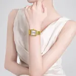 NAVIFORCE NF5048 Stylish Square Waterproof Women’s Watch – Dial Color: White, Strap Color: Gold  – Thumbnail 3
