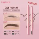 PINKFLASH PF-E09 Waterproof Auto Eyebrow Pencil 03 Gray Brown  – Thumbnail 3