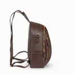 Oxford Expression Multi-Pocket PU Leather Women’s Backpack – Color: Brown – Thumbnail 3