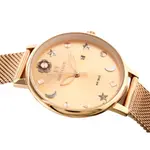 NAVIFORCE NF5009 Mesh Stainless Steel Analog Watch For Women – Dial Color: Brown, Strap Color:  Brown  – Thumbnail 3