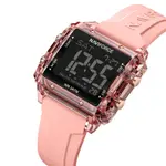 NAVIFORCE NF7101 Casual Sports Electronic Women's Watch  – Dial Color: Pink, Strap Color: Pink – Thumbnail 3