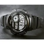 Casio AE-1000W-1AVDF Youth World Time Water Resistant Multifunctional Digital Watch  – Dial Color: Black, Strap Color: Black – Thumbnail 7