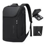 Bange BG-2517 Men Business Waterproof Backpack with USB Port – Color: Black – Thumbnail 2