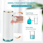 Automatic 3 Levels Adjustable Touchless Foaming Hand Liquid Soap Dispenser With 300ml USB Rechargeable – Thumbnail 4