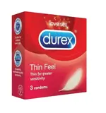 Durex Love Sex Feel Thin Condom 3's Pack – Ultra-Thin – Thumbnail 2