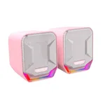 Fantech Sonar GS202 Sakura Edition USB & 3.5mm RGB Gaming Speaker  – Thumbnail 1