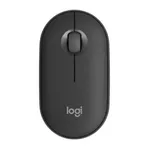 Logitech M350S PEBBLE Mouse 2 Multi-Device Bluetooth Mouse – Color: Black – Thumbnail 1