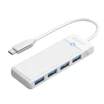 ORICO PAPW4A-C3 PW Series 4-Port USB Type-C HUB White – Thumbnail 2