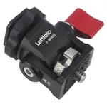 Hot Shoe Adjustable Monitor Holder Camera Pan 360 Degree with Cold Shoe Mount – Thumbnail 2
