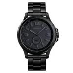 SKMEI 1513 Unique Design Analog Quartz Men's Watch – Dial Color: Black, Strap Color: Black – Thumbnail 1