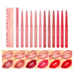 BataBata Dragon Ranee 12 Color Velvet Matte Lip Liner – Thumbnail 1