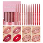 BataBata Dragon Ranee 12 Color Velvet Matte Lip Liner – Thumbnail 2