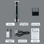 HTC AT-512 Rechargeable Beard Trimmer For Man – Thumbnail 4