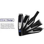 REDIEN RN-8197 13 in 1 Waterproof And LED Display Grooming Kit – Thumbnail 4