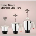 McCoy Super Grind 750W 3 Jars Mixer Grinder – Thumbnail 4