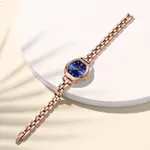 NAVIFORCE NF5035 Ladies High Quality Stainless Steel Waterproof Bracelet Elegant Barrel Shape Dress Watch – Dial Color: Blue, Strap Color:  Brown  – Thumbnail 4