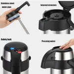 Prestige Carry With Handle Steel Inner Vacuum Flask – 3.5 Liters – Thumbnail 5