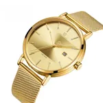 Naviforce NF3008G Analog Quartz Men’s Watch – Dial Color: Gold, Strap Color: Gold  – Thumbnail 2