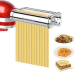 Gvode Pasta Attachment for KitchenAid Stand Mixer Pasta Sheet Roller Spaghetti and Fettuccine Maker – Thumbnail 5