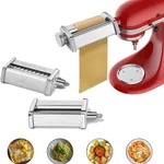 Gvode Pasta Attachment for KitchenAid Stand Mixer Pasta Sheet Roller Spaghetti and Fettuccine Maker – Thumbnail 3