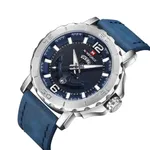 NAVIFORCE NF9122 Classic Japan Movement Waterproof Casual Men's Watch – Dial Color: Blue, Strap Color: Blue – Thumbnail 2