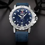 NAVIFORCE NF9122 Classic Japan Movement Waterproof Casual Men's Watch – Dial Color: Blue, Strap Color: Blue – Thumbnail 3