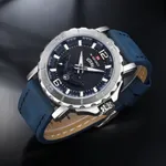 NAVIFORCE NF9122 Classic Japan Movement Waterproof Casual Men's Watch – Dial Color: Blue, Strap Color: Blue – Thumbnail 4