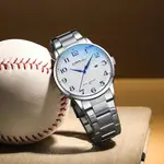 CRRJU 5009 Stainless Steel Analog Simple Classic Men's Watch – Dial Color: White, Strap Color: Silver – Thumbnail 2