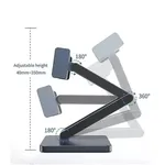 WIWU AH801 Aluminum Alloy Folding Tablet Stand with Docking Station – Thumbnail 3