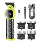 VGR V-185 Professional Hair & Beard Trimmer – Color: Green – Thumbnail 2