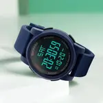 SKMEI 1257 Premium Multifunctional Digital Sporty Men's Watch – Dial Color: Black, Strap Color: Blue – Thumbnail 4