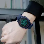 SKMEI 1257 Premium Multifunctional Digital Sporty Men's Watch – Dial Color: Black, Strap Color: Blue – Thumbnail 5